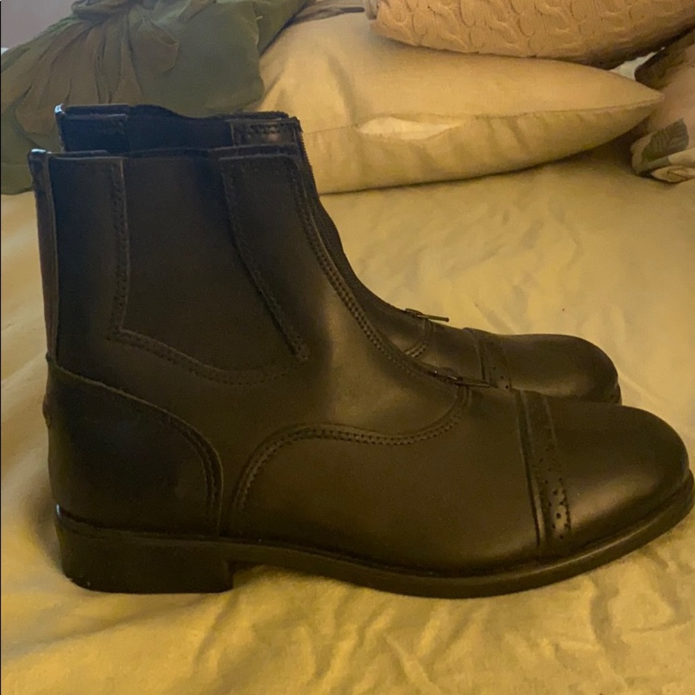 New leather paddock boots women’s 10.